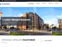 Tablet Screenshot of jjg-rusztowania.pl